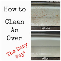 how to clean an oven without chemicals
