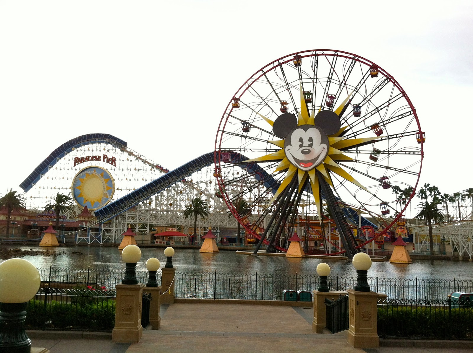 Early Morning at Disney's California Adventure - Random Picture of the