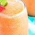 “Slush” pêches et fraises au vin blanc