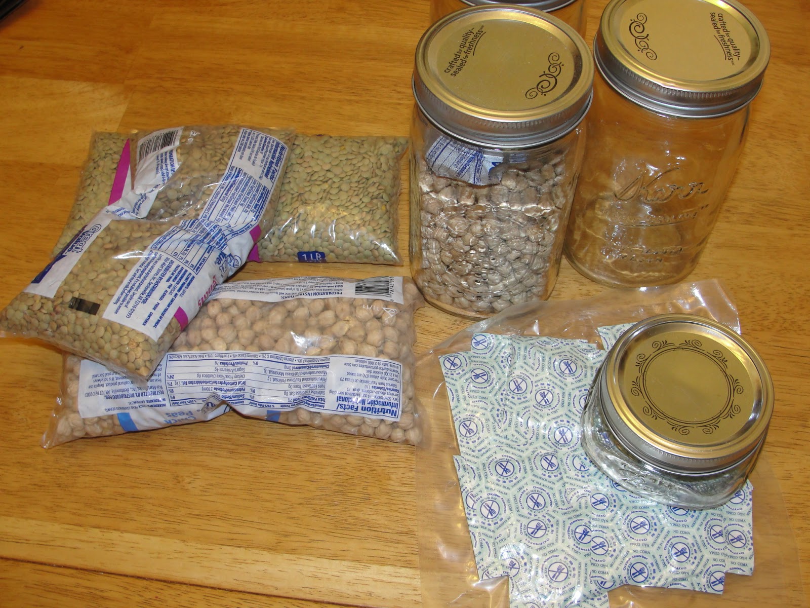 Planning And Foresight Long Term Storage w/ Canning Jars