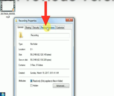 How to recover a deleted file/folder from Recycle Bin