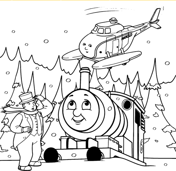 Thomas and friends coloring pages save for kids and free