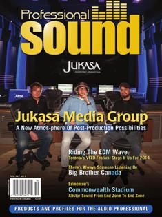 Professional Sound 2014-05 - October 2014 | CBR 96 dpi | Bimestrale | Professionisti | Audio Recording | Tecnologia
Professional Sound is Canada's magazine for audio professionals - recording, live sound, broadcasting, installations.
Published 6 times a year since 1990.