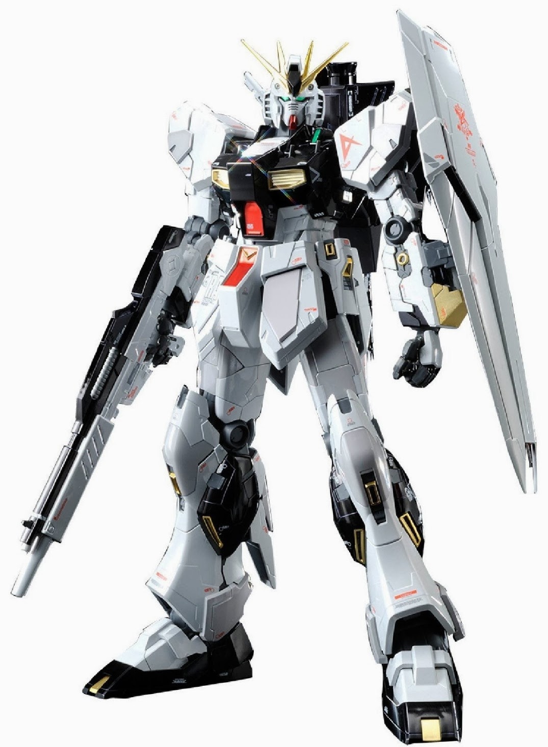 GUNDAM GUY: MG 1/100 RX-93 Nu Gundam Ver.Ka Titanium Finish - New Large