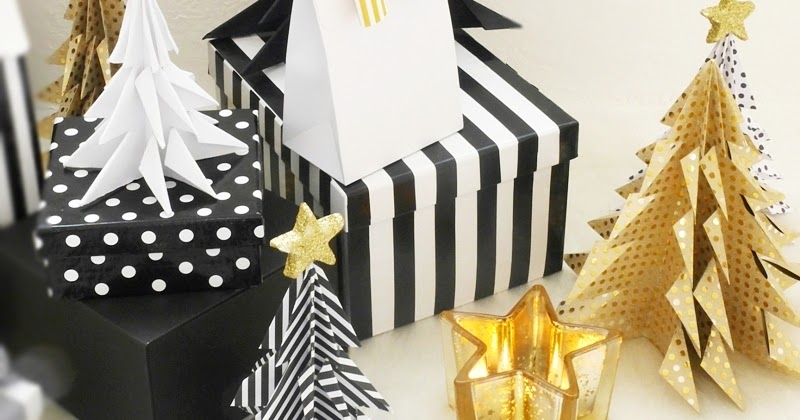 DIY Origami Paper Christmas Trees  Party Ideas  Party Printables Blog