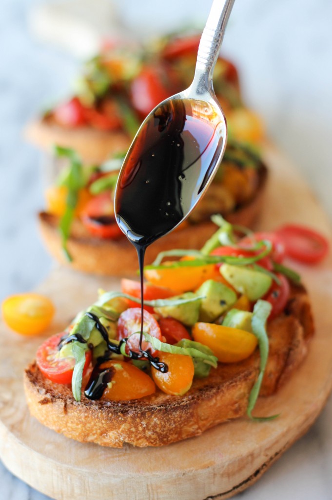 Tomato Avocado Feta Crostini Tomato Avocado Feta Crostini