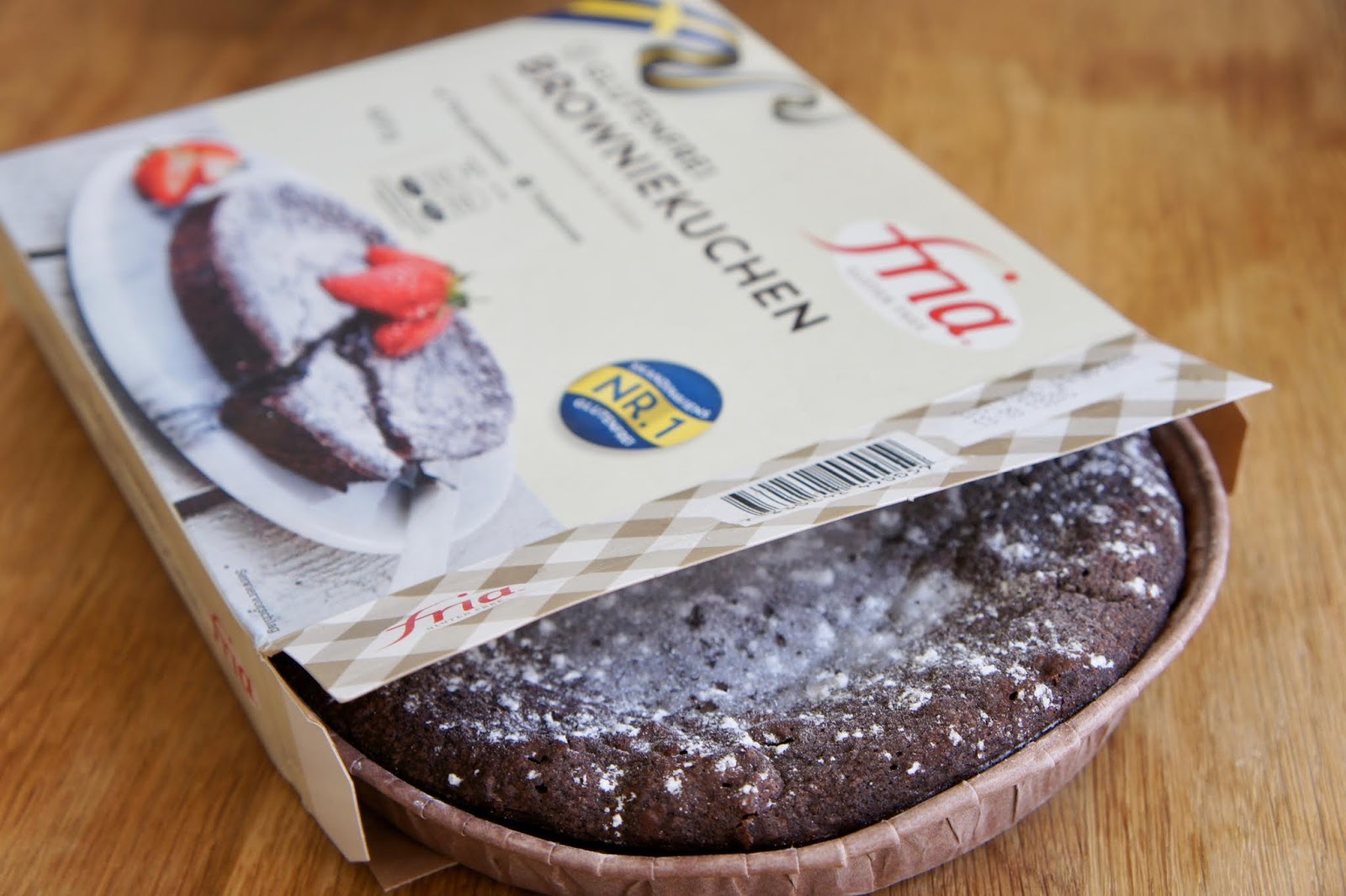 Fria Browniekuchen glutenfrei & laktosefrei ♥ Ein glutenfreier Blog