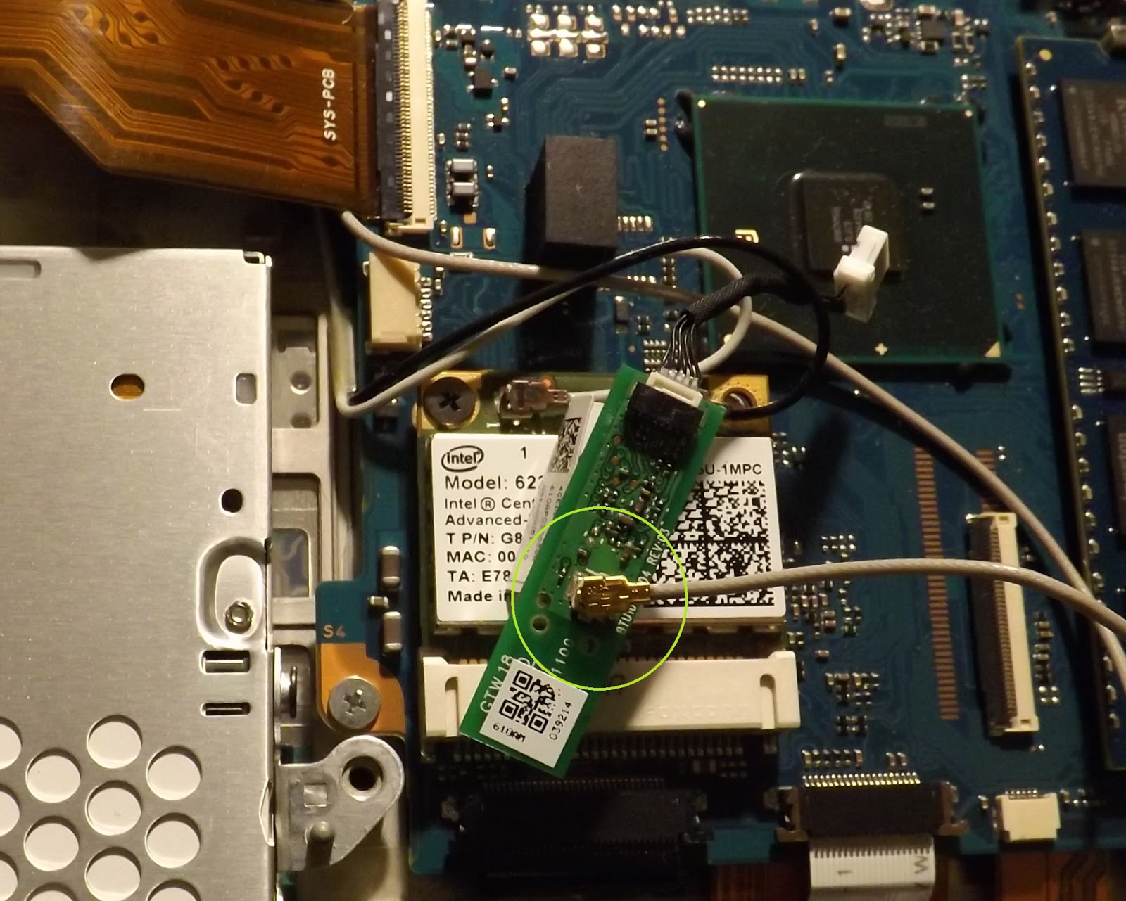 Vlad's Tech Blog How to add Bluetooth to Toshiba R705