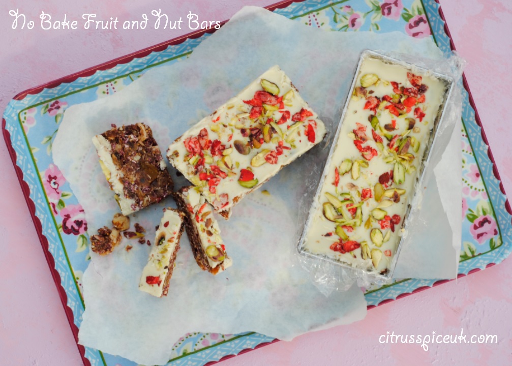 No Bake Fruit and Nut Bars Citrus Spice and Travels