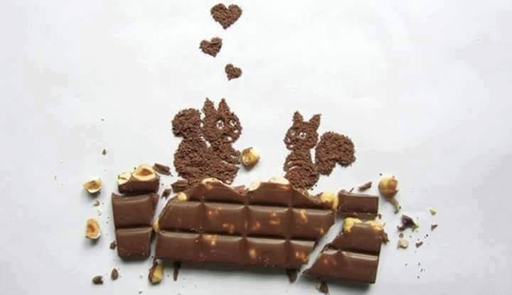 Chocolate Art yang sungguh menakjubkan. Chocolate Art yang sungguh menakjubkan.