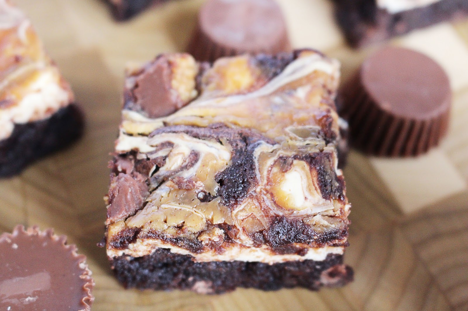 Kylee's Kitchen Peanut Butter Cream Cheese Brownies