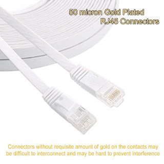 RiteAV Ethernet Cable: Cat 6 Ethernet Cable 50 ft