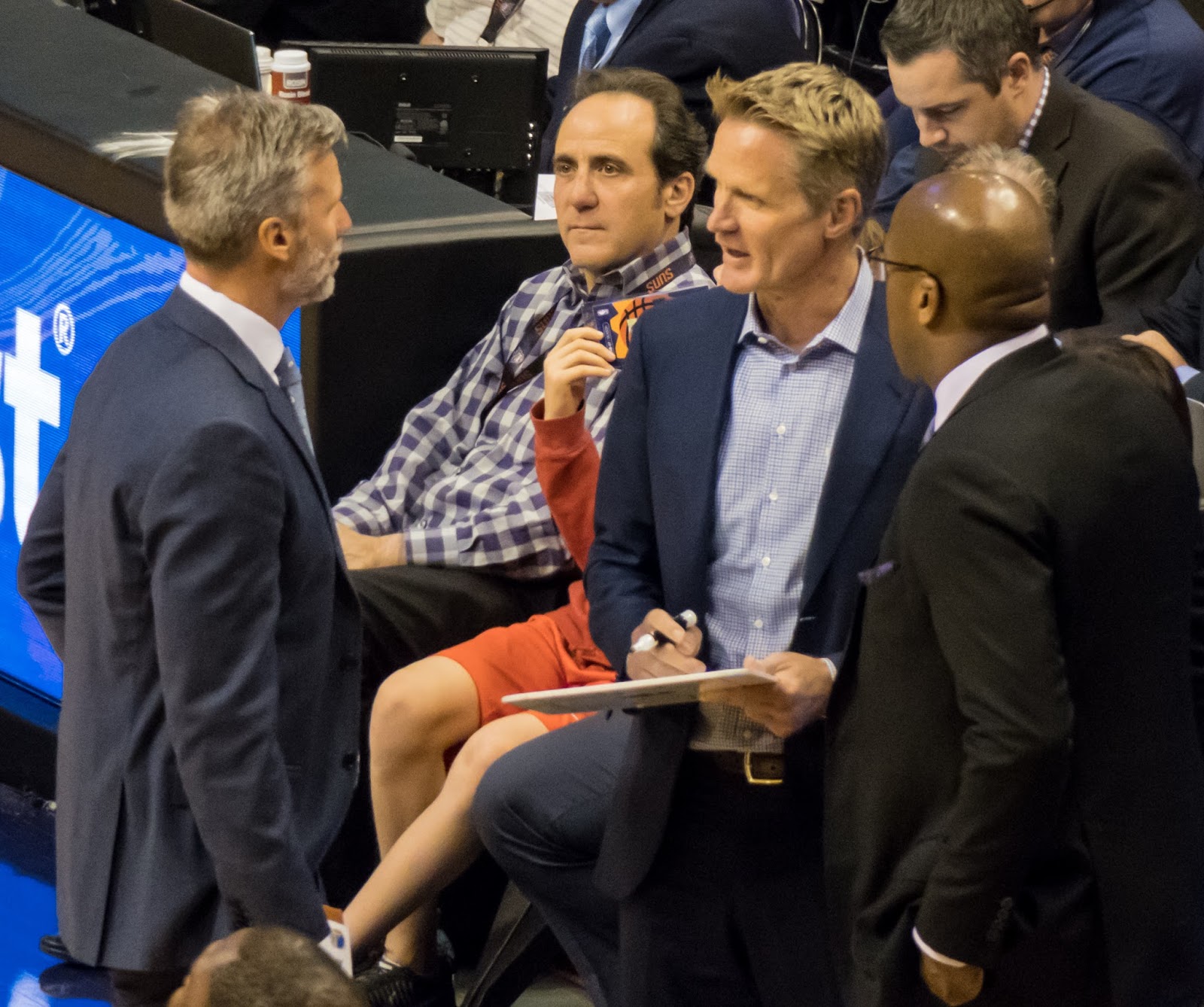 James Gordon Patterson Photography: Steve Kerr and Warriors at Phoenix Suns