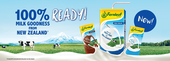 Susu Fernleaf Penuh dengan 100% Manfaat Terjamin dari New Zealand! 