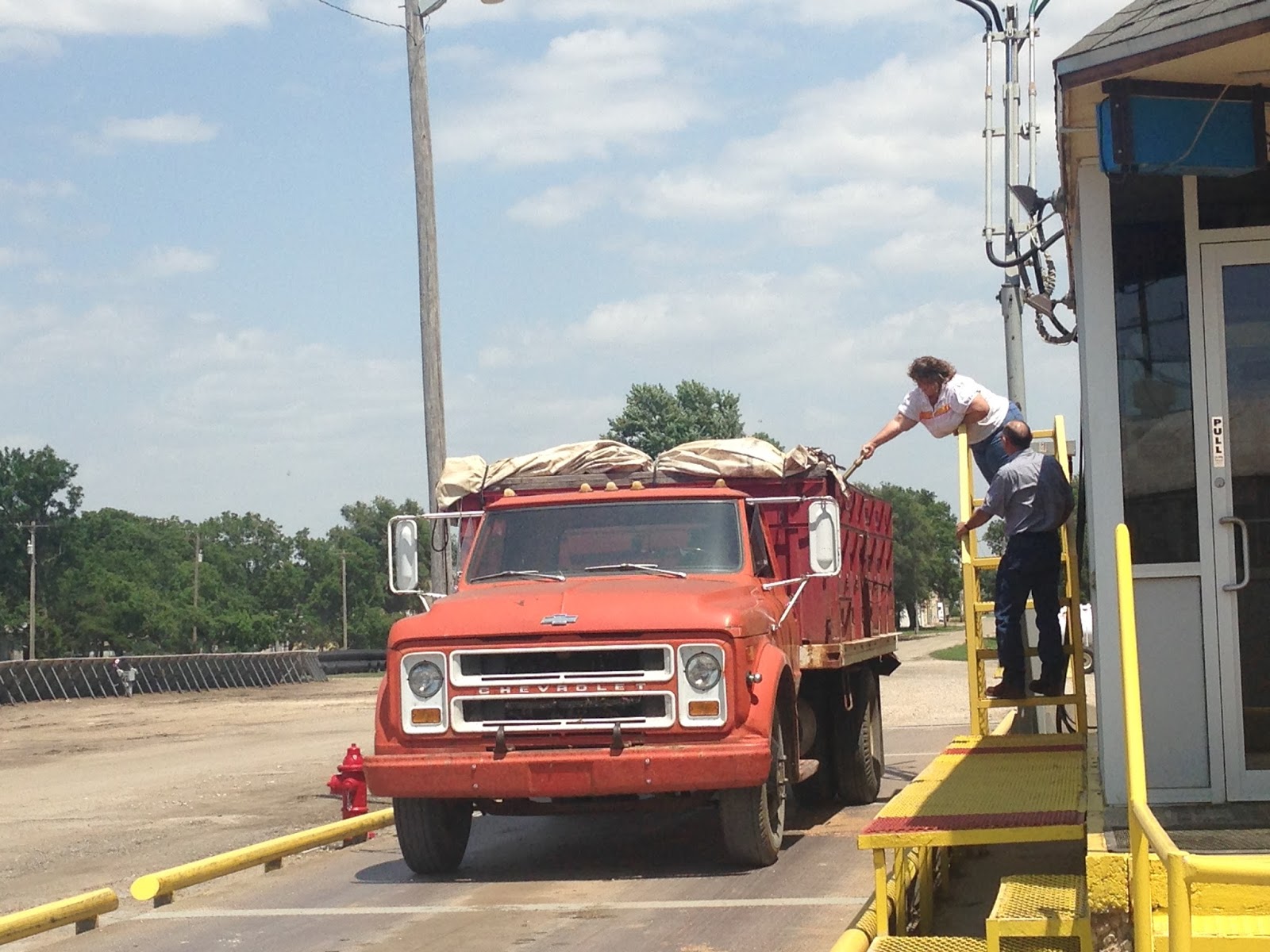 Kansas Transportation Grain trucks take over roads, towns this time of