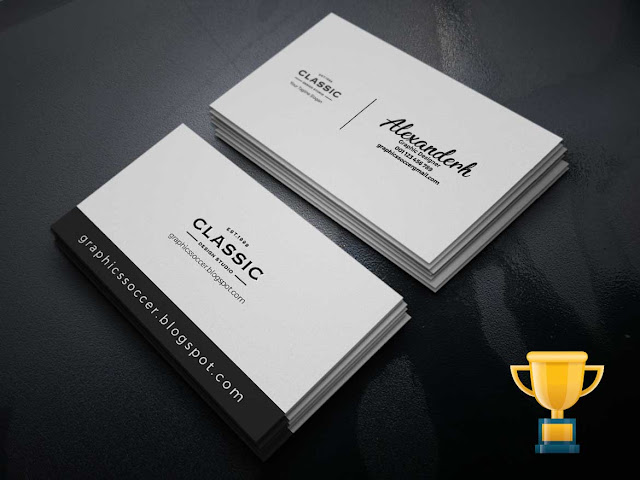 soccer business cards