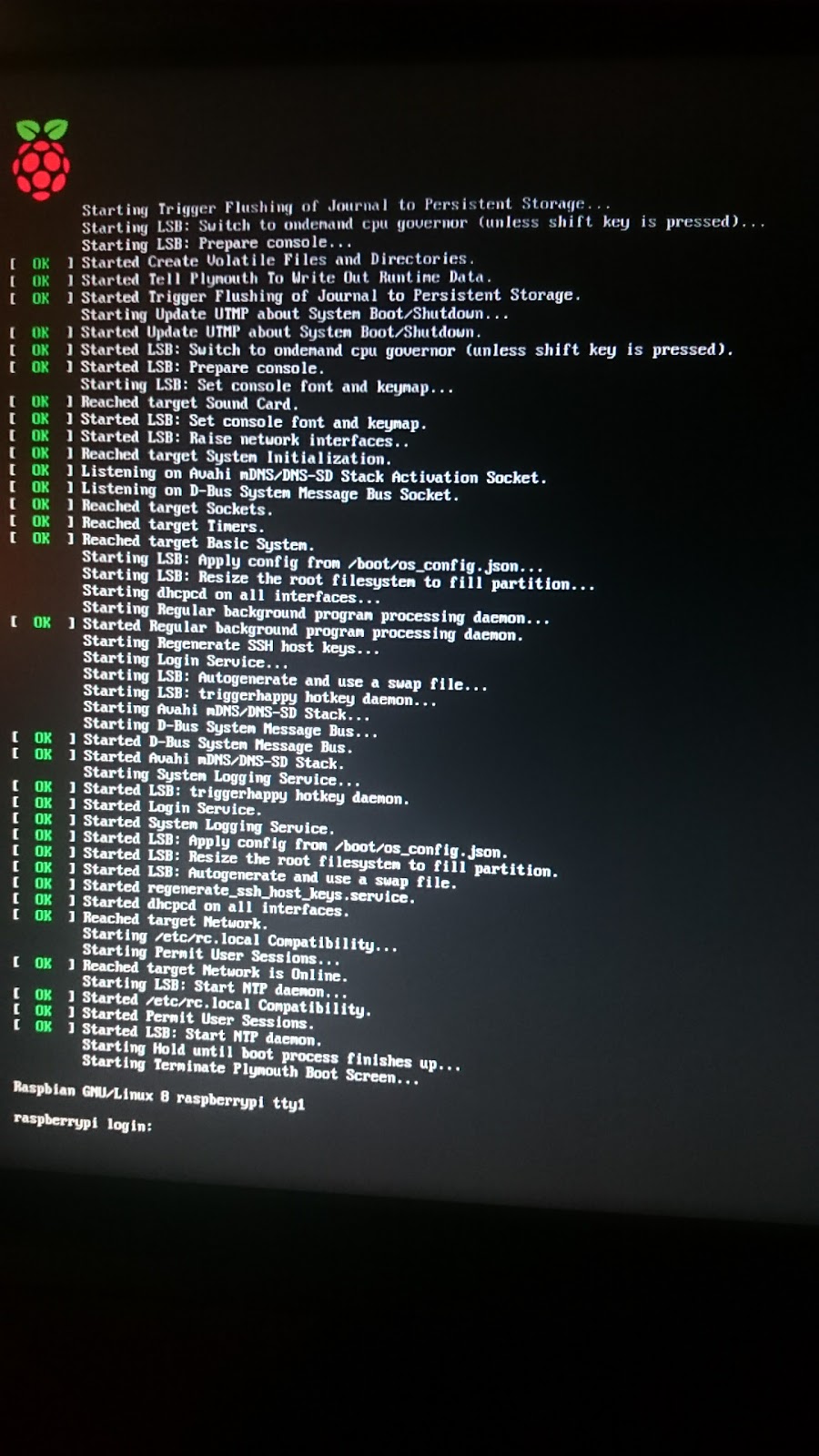 Adventures with a Raspberry Pi First Boot of a Raspberry Pi Zero with