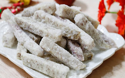 Làm mứt khoai môn