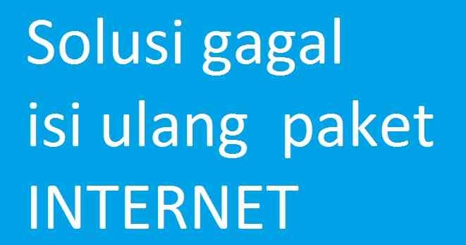 Kenapa tidak bisa beli paket indosat padahal pulsa cukup