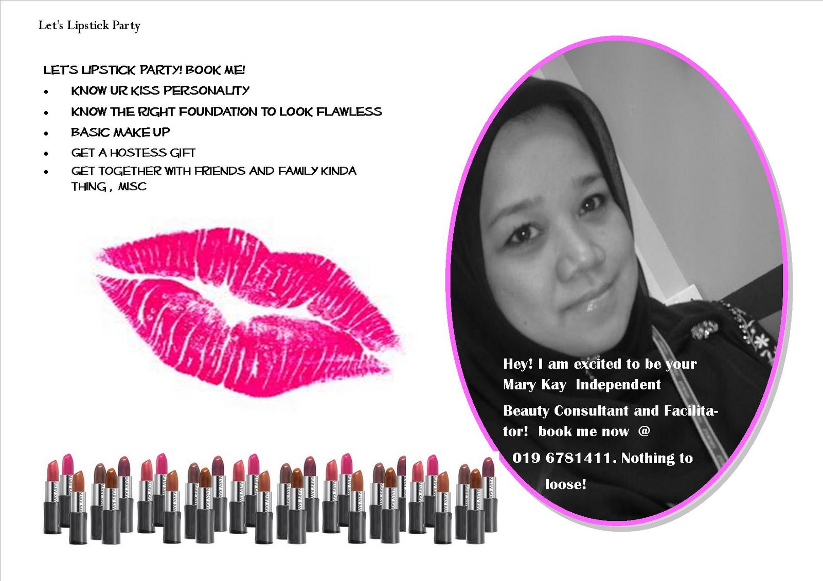 Ungunya Merah Jambu Mary Kay Let's Lipstick Party!