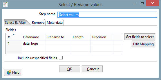 Aprenda Pentaho: Step Set Variables e Step Get Variables – Exemplos Kettle