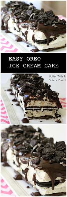 EASY OREO ICE CREAM CAKE RECIPE #recipe EASY OREO ICE CREAM CAKE RECIPE