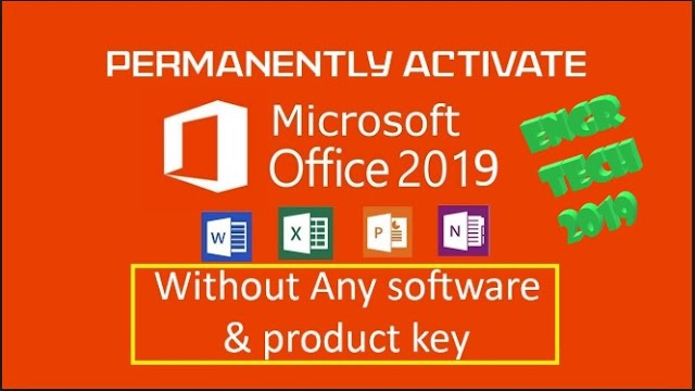 How to Permanently activate Microsoft Office 2019 Pro Plus Without any software