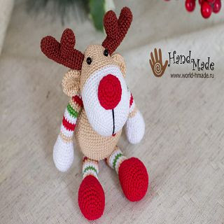 PATRON GRATIS RENO AMIGURUMI 35550