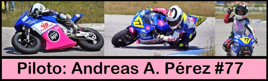 Piloto motociclismo: Andreas Pérez