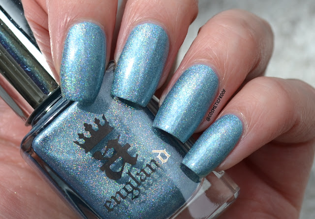 A England Symphony in Blue and Silver Swatch Review