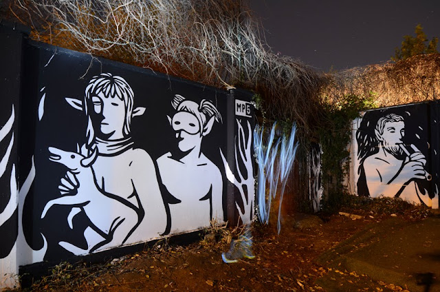 "Panismo" New Street Art Piece By Italian Artist MP5 In Torino. 3