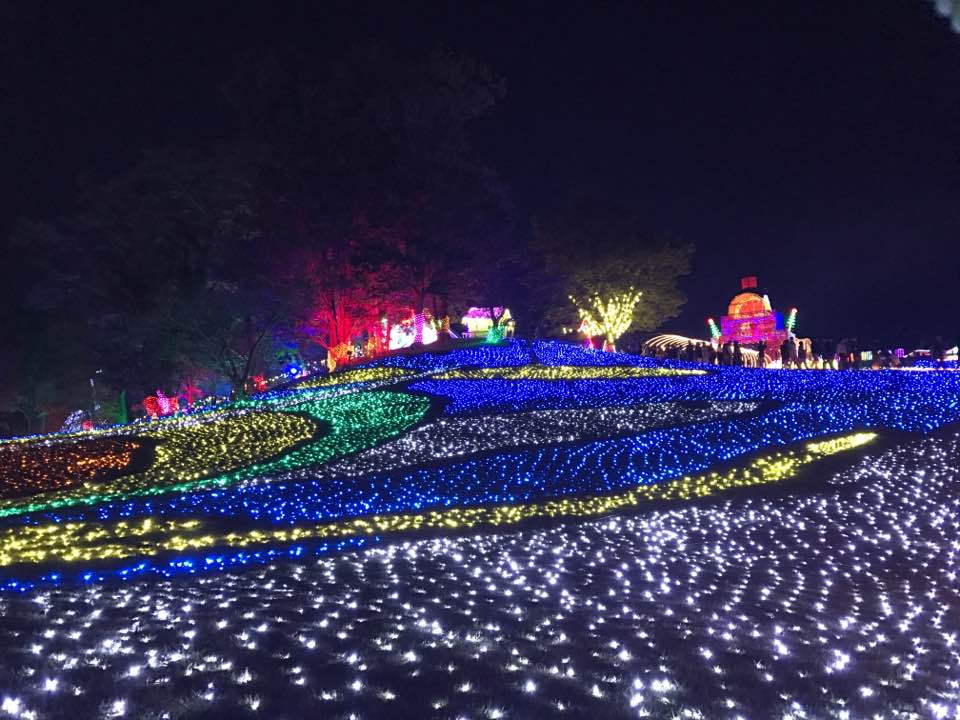 Chiba Winter Illumination at the Country Farm Tokyo German Village