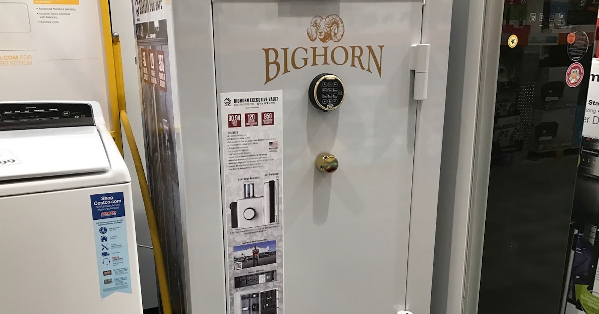 Bighorn Executive Vault B6033XGLPWT Costco Weekender