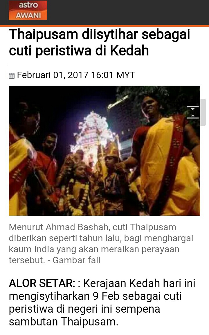 cuti umum kelantan 2017