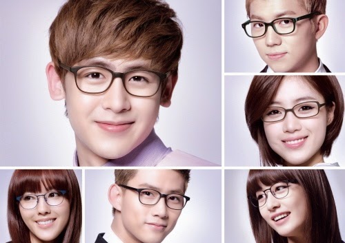Foto gambar  model  kacamata  artis korea keren  terbaru  lagi 