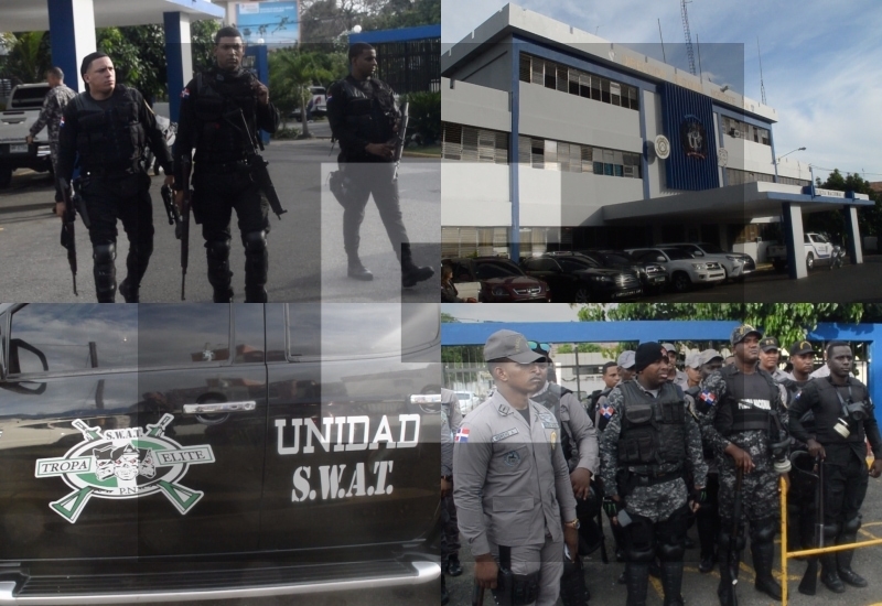 Video: Llega un lote de policías previo llamado a huelga en SFM Video: Llega un lote de policías previo llamado a huelga en SFM