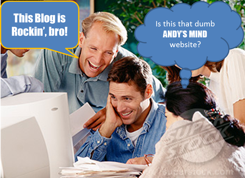 Andy s Brain Blog Back Next Week
