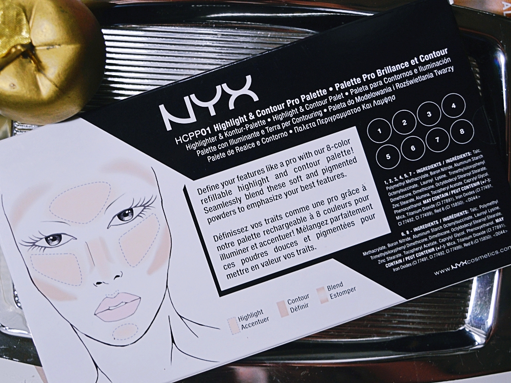 NYX Highlighter & Kontur Pro-Palette NYX Highlighter & Kontur Pro-Palette