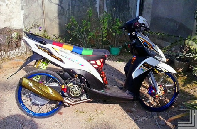 Gambar Modifikasi: Gambar-gambar hasil modif motor mio j