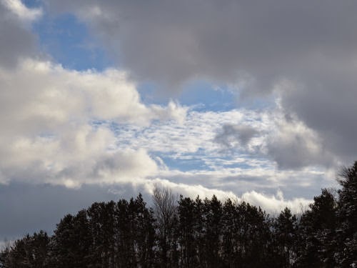 winter clouds