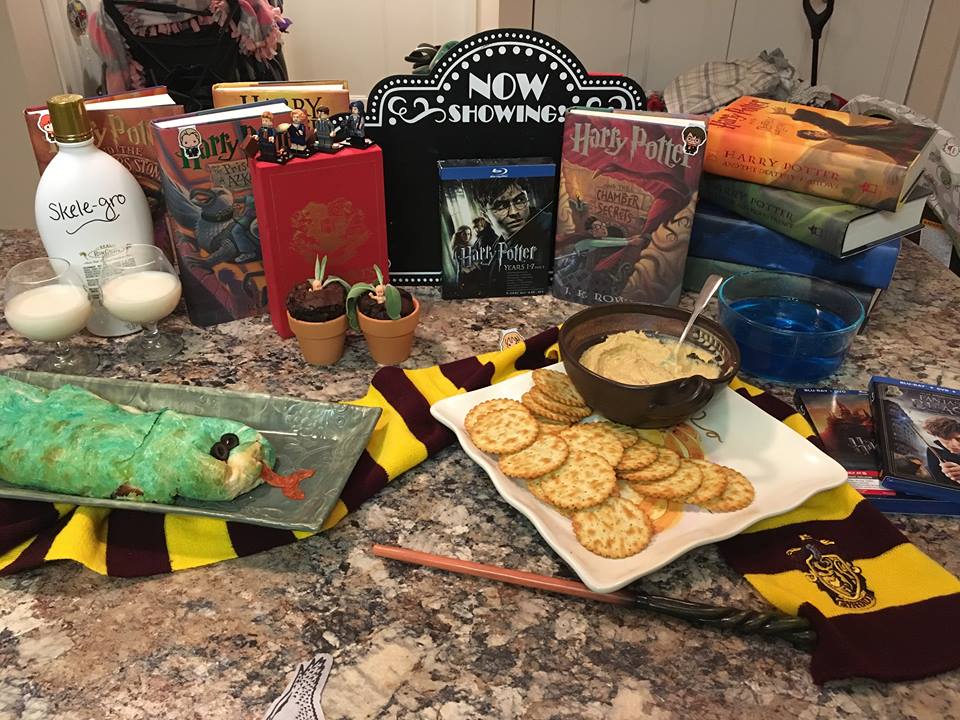Reel Fancy Dinners: Harry Potter and the Chamber of Secrets Dinner