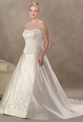 Alternative Wedding: cheap plus size wedding dresses