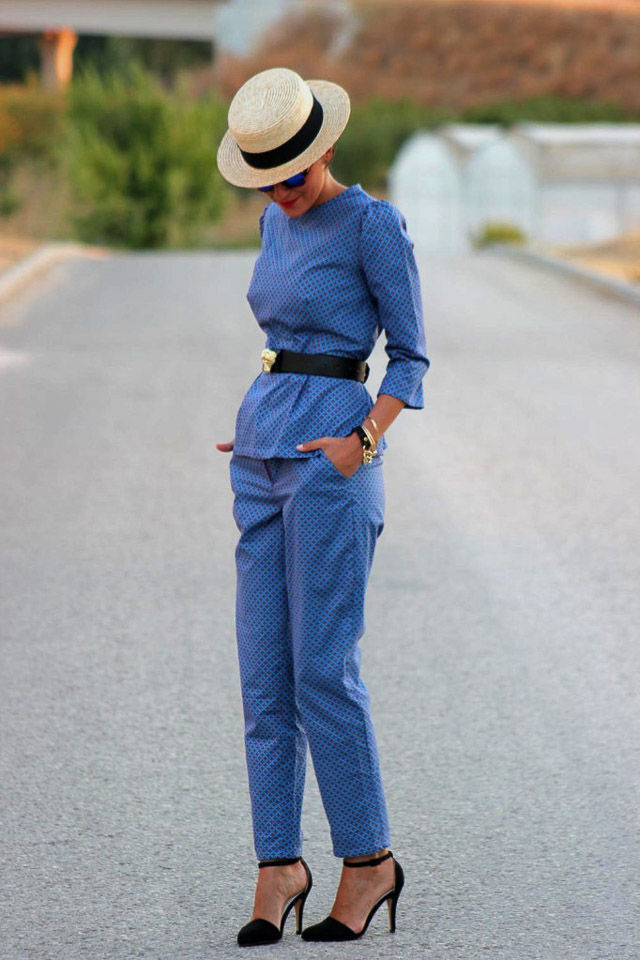 invitada boda blog pantalón pantalones palazzo culotte look wedding