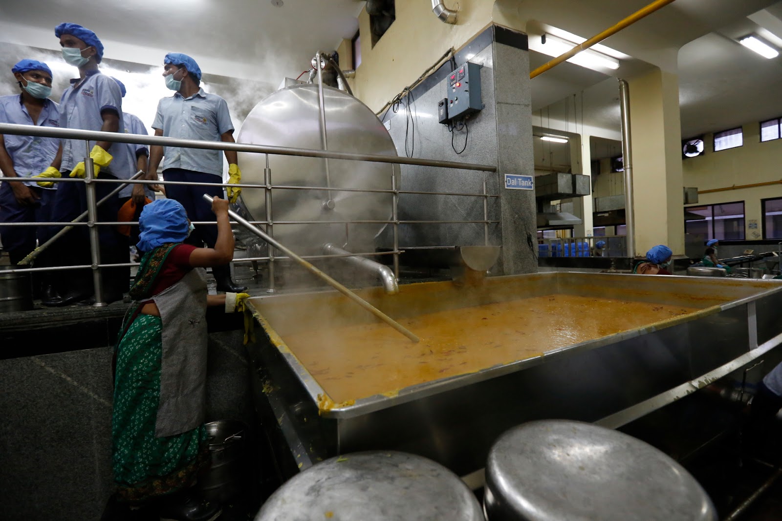 Akshaya Patra Vadodara Kitchen Photo Gallery