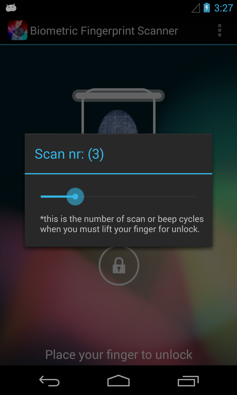 Balalina Soft Biometric Fingerprint Scanner Android app on Google Play