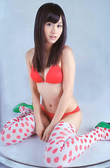 前田敦子 (Atsuko Maeda) AKB48 TeamA 隊長 可愛性感的養眼寫真!!!