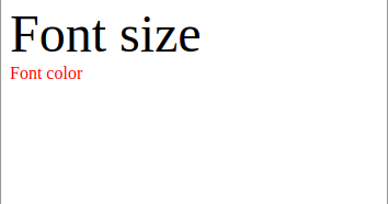 CODINGPLAN: Font Size and Color in HTML