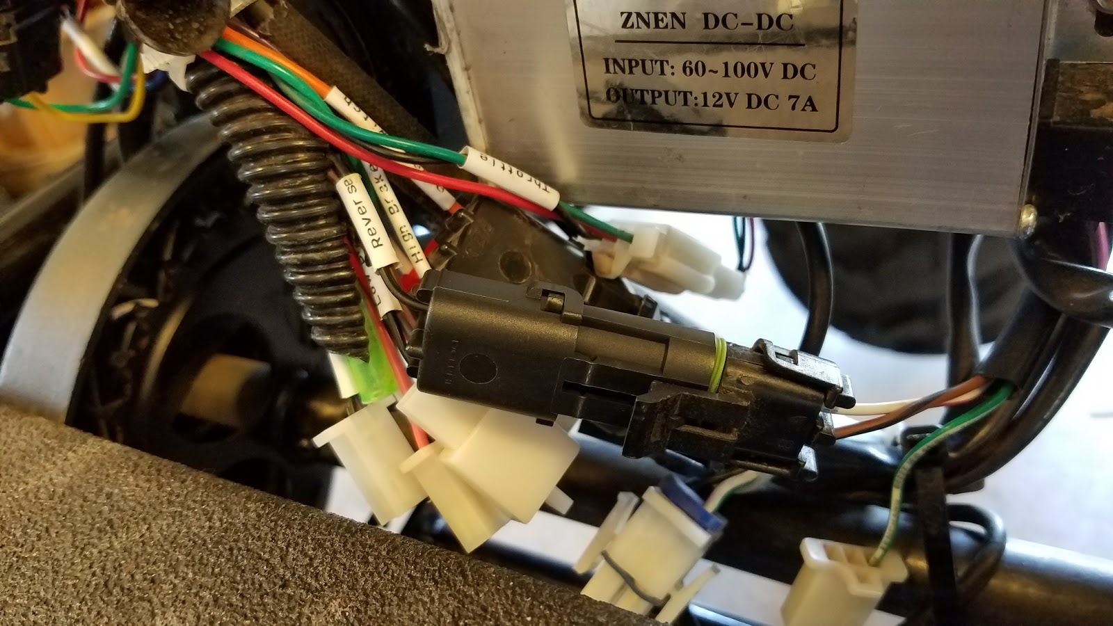 Daymak Beast and Upgrades Reverse on a Scooter? Why not.