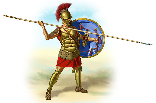 A mid-4th century BCE hoplite