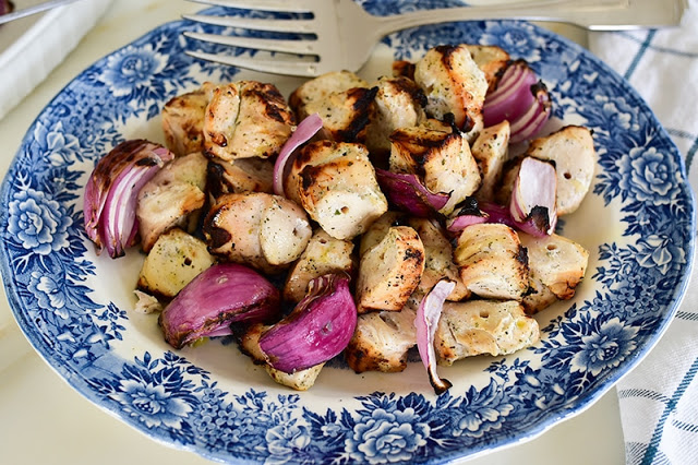 Grilled Marinated Chicken Kebabs Grilled Marinated Chicken Kebabs